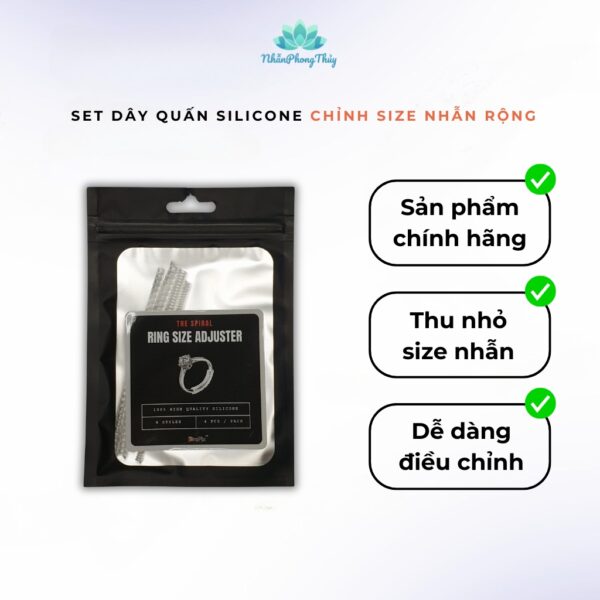 set dây quấn nhẫn silicone